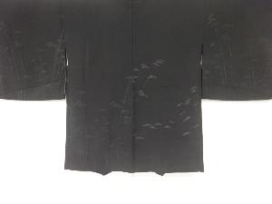 樹木模様織り出し　絵羽織